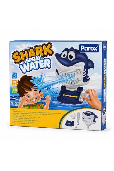parox Joc interactiv cu rechin care pulverizează apă, Joc cu apă pentru copii...
