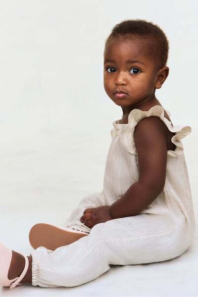 H&M Linen romper suit
