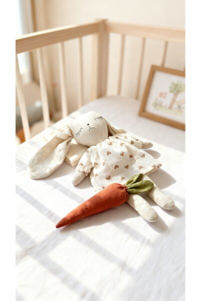 Atölye LİDYA Hoşgeldin Bebek Uyku Arkadaşı Kumaş Oyuncak Hediye Seti