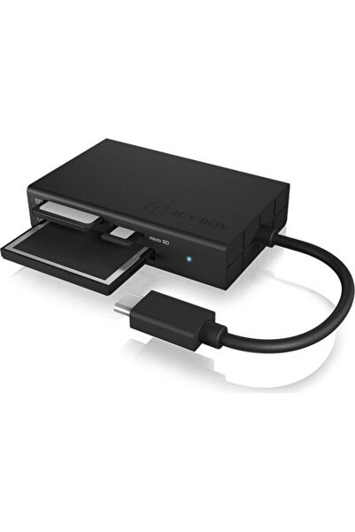 ICY BOX IB-CR401-C3, cititor de carduri (antracit)