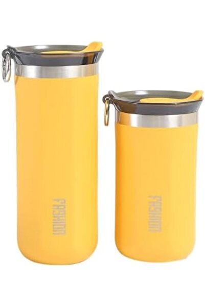 Trendix Çelik İçli Termos 350 Ml Sarı Skm010