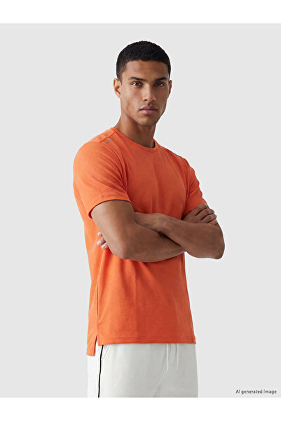 LC Waikiki Rmz Gi̇yi̇m Farkiyla Zero Roba Collar Men's Sports T-Shirt
