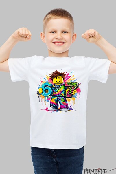 GILDAN Tricou Roblox Six Seven Model Street Vibe