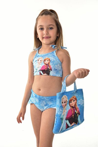 trandbaby Girl's Diving Fabric Quality Three-Piece Swimsuit Bikini Summer Hol...
