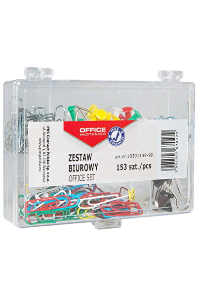 OFFICE products Office set cu 153 accesorii de birou,