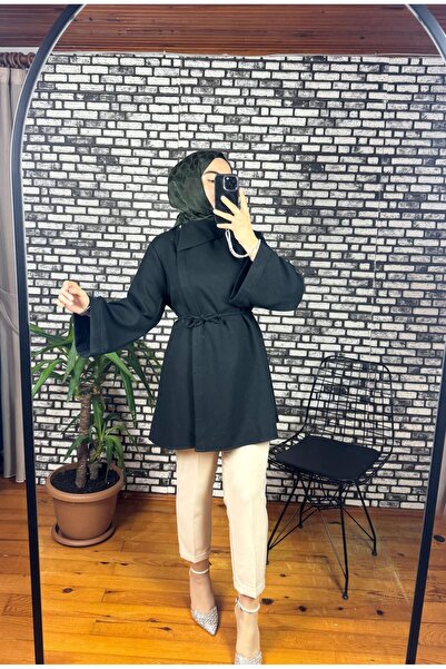 ZarülAAy fashıon Dora Jacket with Tie-Up Detail, Standard Size