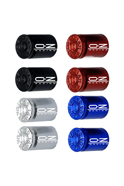 ÖZ O.Z. Racing Bullet Γκρι Καπάκια Βαλβίδων Ελαστικών – Universal για Αυτοκίν...