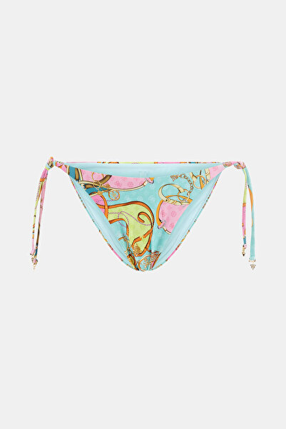 Guess String Desenli Bağlamalı Bikini Altı E5GO15KCR12 BİKİNİ ALTI E5GO15 KCR...