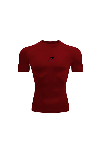 Raventra Wear Shark Bordo Compression T-shirt