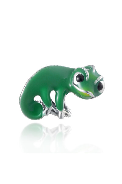 Choice7 2823 NEW Cute Chameleon & Turtle Charms Silver 925 Murano Glass Beads...