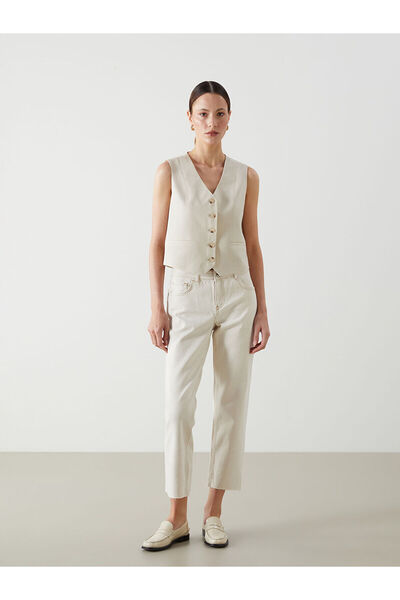 LC Waikiki Nevavm Straight Fit Women's Jean Pants with a Difference