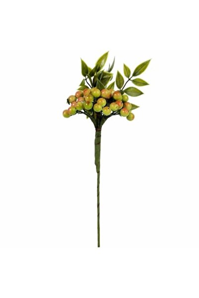 Goliat Ramură decorativă cu fructe, Goliat, 34 cm, verde