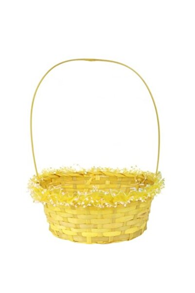 Goliat Basket for blessing food, Goliat, yellow, 29x24x40 cm