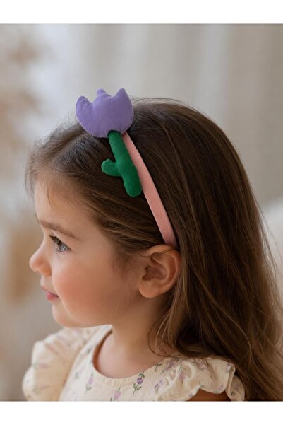 Joinkidz تاج ناعم مبطن للفتيات مع شكل زهرة التوليب (+2 سنة)