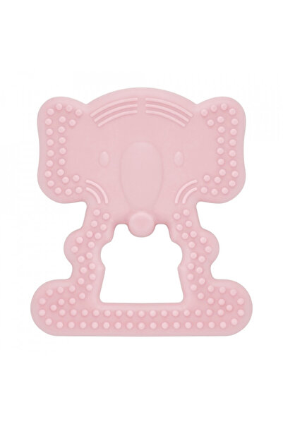 Babyjem Jucarie dentitie Elefant (Culoare: Roz)