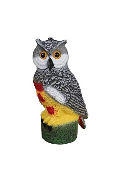 OEM Bufniță decorativă pentru grădină, plastic, 30 cm