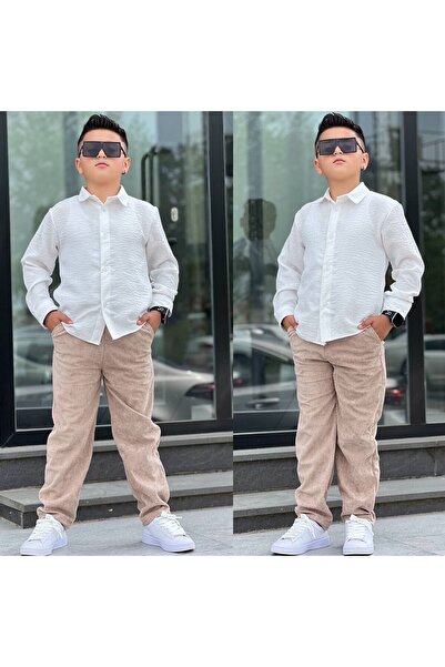 Lucky kidswear PRANJENO MUŠKO ODELJE ZA PRAZNIKE SA KOŠULJOM I PANTALONAMA OD...