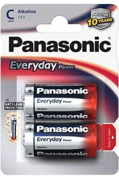 PANASONIC LR14EPS/2BP Αλκαλικές μπαταρίες C Everyday Power