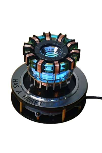 Arc Reactor Mk1 Levitation Display – Iron Man Ilhamlı Manyetik Havada Yüzen E...