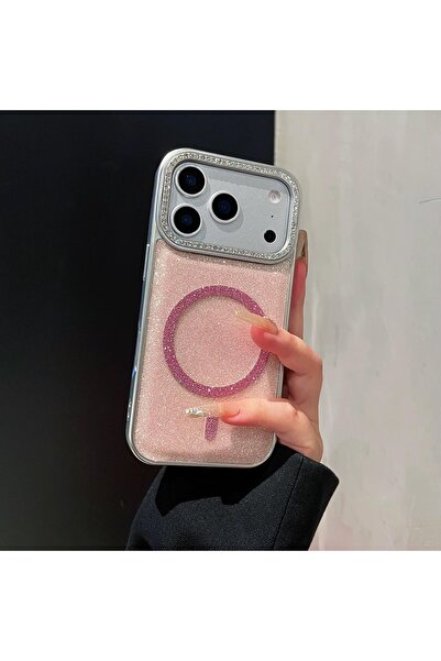 EskilikShop Premium Sadece İPHONE 17 PROMAX Uyumlu Megsafeli Kutulu Işıltılı ...