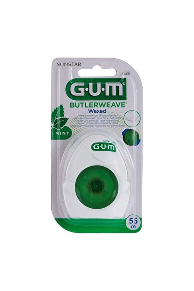 Butler Gum Butlerweave Mint Waxed Floss 1855RQ