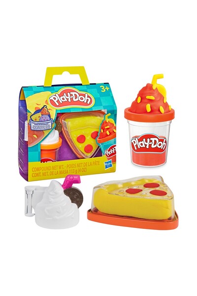 Hasbro Play-Doh Комплект за игра Пица и Милкшейк (G3185)