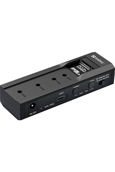 Sandberg 136-49 USB 3.2 Cloner & Dock for M2 + NVMe + SATA