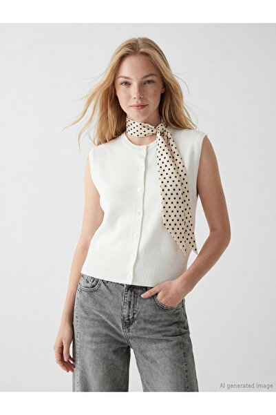 LC Waikiki Crew Neck Women's Knitwear Waistcoat