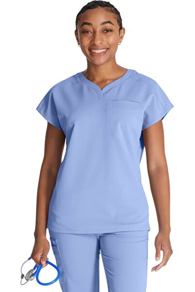 Cherokee UNIFORMS Cherokee Atmos CK836A Halat de laborator antimicrobian pent...