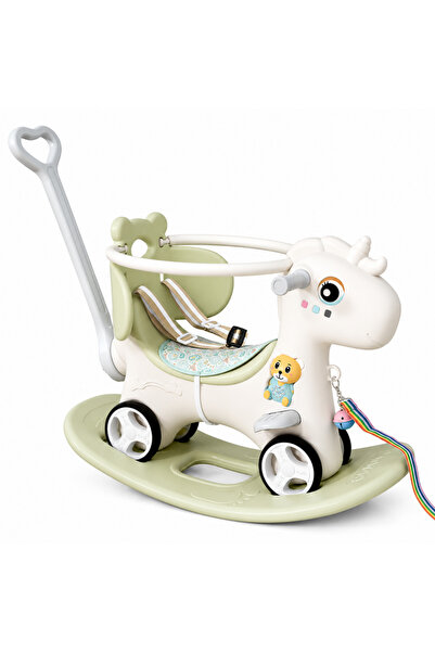 Nichiduta Garden Balansoar 3 in 1 Happy Unicorn Light Green, transformabil in...