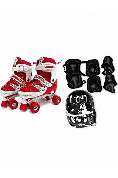 stars pearl Quad Roller Skates Set for Kids - Full Protection and Adjustable ...