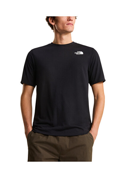 THE NORTH FACE Ανδρικό Bitmap Logo Graphic T-Shirt Μαύρο NF0A8FTV-JK31