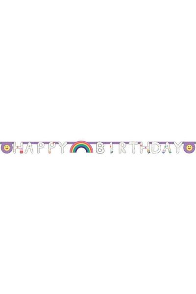 Peppa Pig Banner , Happy Birthday , 2.5m