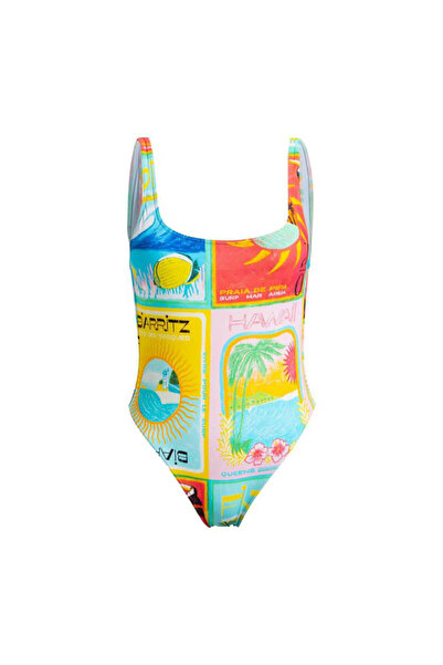Roxy Womens Atlas One-Piece Swimsuit M
