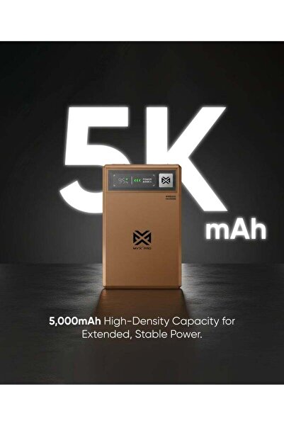 MYX PRO بنك طاقة مغناطيسي MagX MagSafe بسعة 5000 مللي أمبير |   شحن لاسلكي سر...