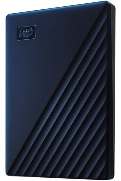 WD Western Digital 2TB Portable Hard Drive For Chromebook, Navy Blue - WDBB7B...