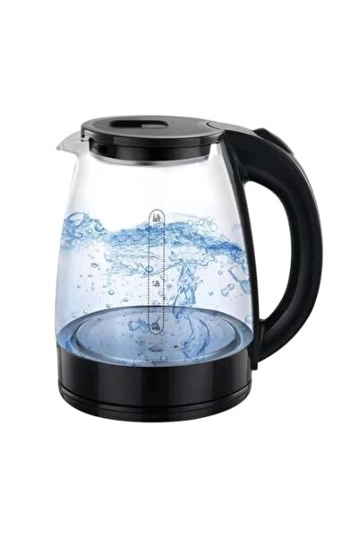 Primo Plus Ruay Glass Electric Kettle 2 Liter Capacity with 360° Base and Saf...