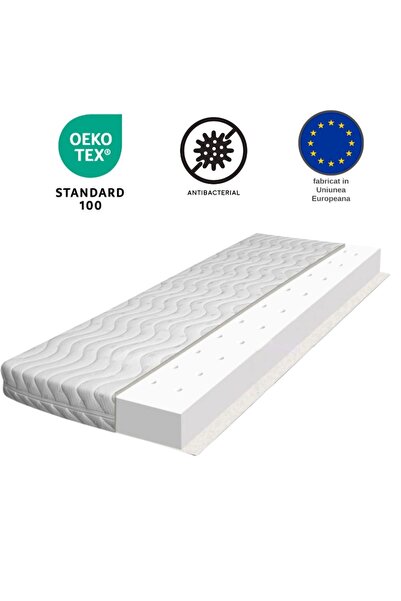 Kidizi Saltea patut bebe antialergica cu ventilatie Air 120x60x10 cm, husa de...
