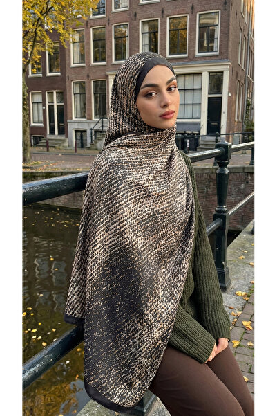 Big ModaEbrar Patterned Soft Shawl - 145