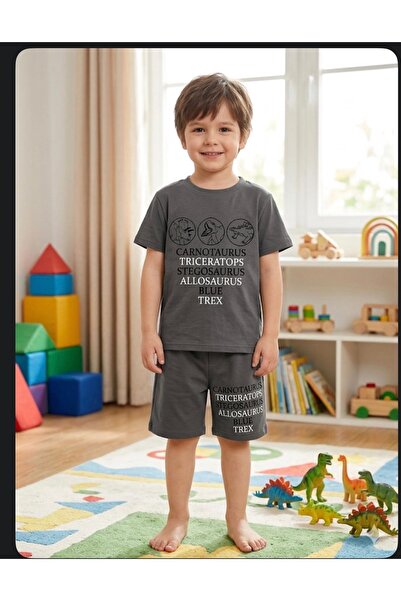 ZEYBABY Boy's Double Combed Cotton Suit for Summer