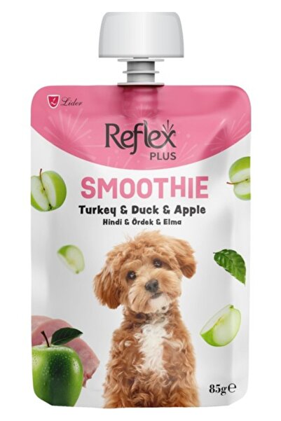 Reflex Plus Smoothie Hindi Etli Ördekli ve Elmalı Sıvı Köpek Ödülü 85GR -TY56...
