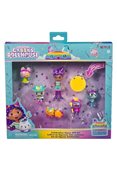 NO BRAND SET CASA DE PĂPUȘI GABBY CU FIGURINE, CADOU