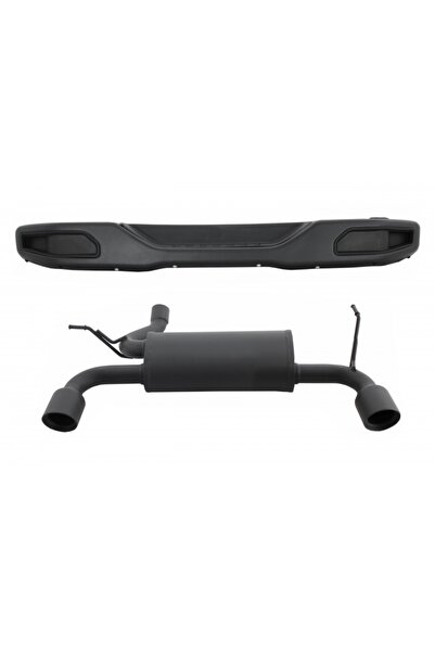 tuningset Метална задна броня с цялостна изпускателна система тип Axle-Back, ...