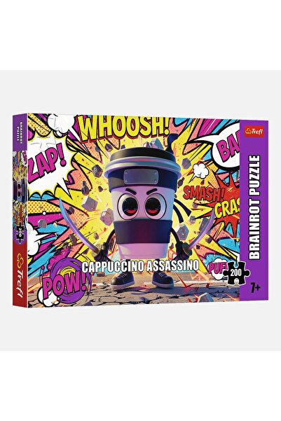 Trefl Puzzle Brainrots Cappuccino Assassin (200 Piese) -
