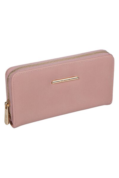 Zumzeria Pink Wallet for Women 19.5x11x2.5cm