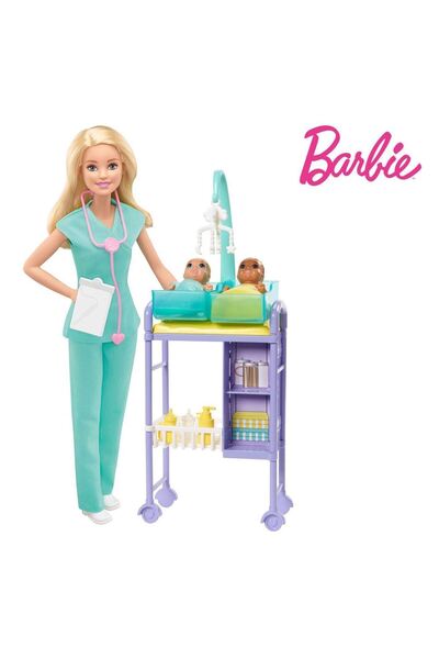 mattel Barbie Pediatrician Doll -