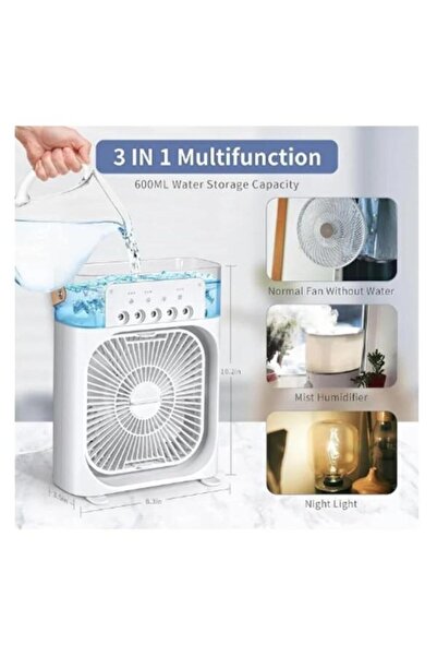 AER Mini ventilator electric USB Type-C, 5 viteze, funcționare silențioasă, d...