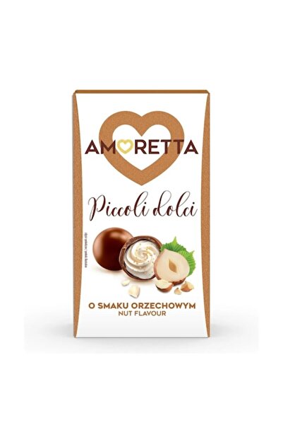 Amoretta Pralines with milk chocolate coating and hazelnut-flavored cream Pic...