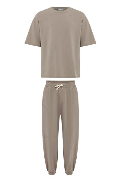 S13 Store Hole detailed oversize tracksuit set