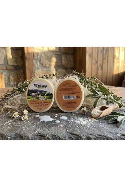 By Herba SPONGE SOAP WITH GOAT MILK